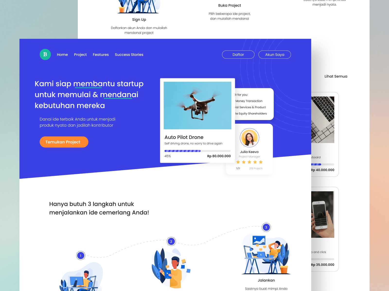 CrowdFun - Crowdfunding Platform - CrowdFun is a crowdfunding platform that allows users to fund their projects with a seamless experience.