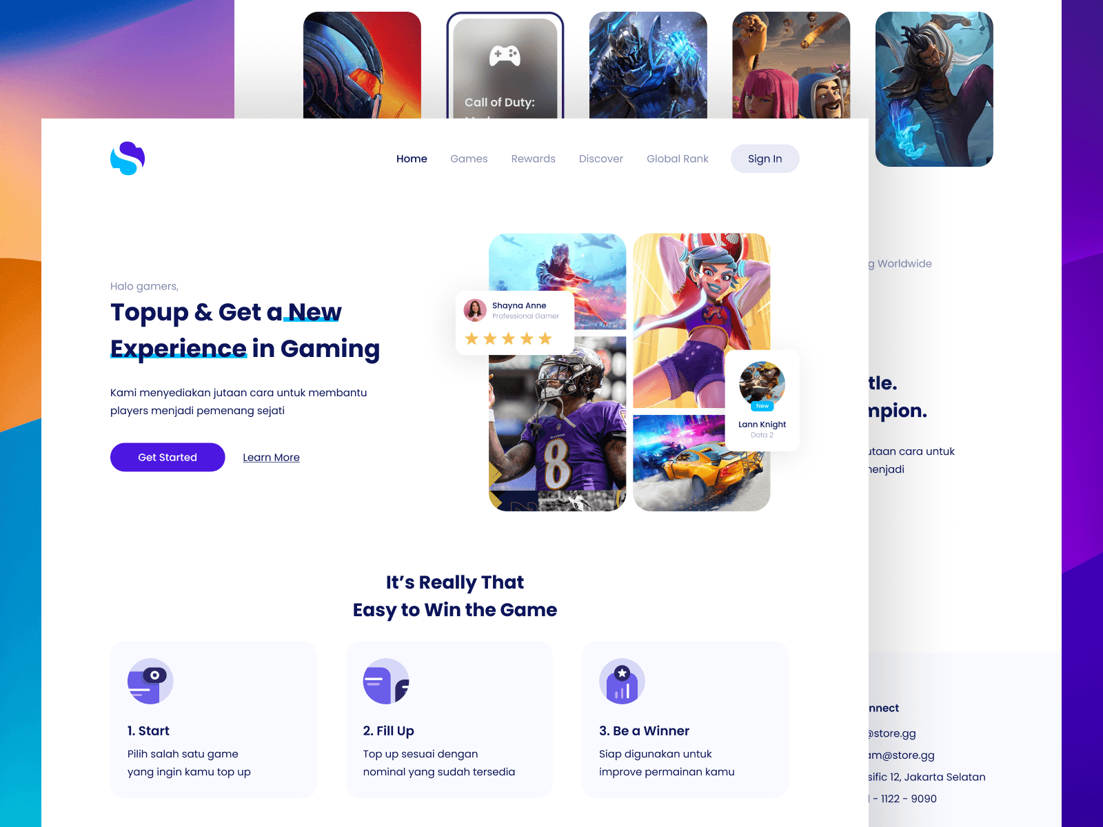 StoreGG - Gaming Marketplace - StoreGG is a comprehensive gaming marketplace platform where users can discover, purchase, and manage their favorite games with a seamless shopping experience.